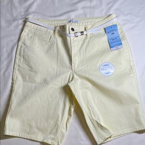 Riders by Lee women’s Light Yellow Jean Shorts